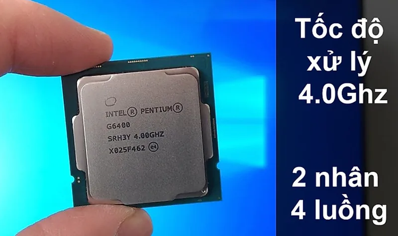 PC Văn Phòng Pentium G6400 RAM 4GB SSD 120GB - Ảnh 3