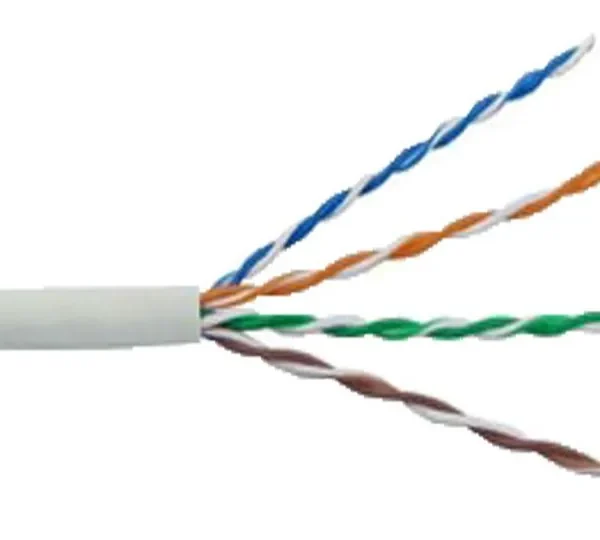 Dây cáp mạng UTP 24 AWG 4PRS PVC Cat 5E (Ghi) (m)