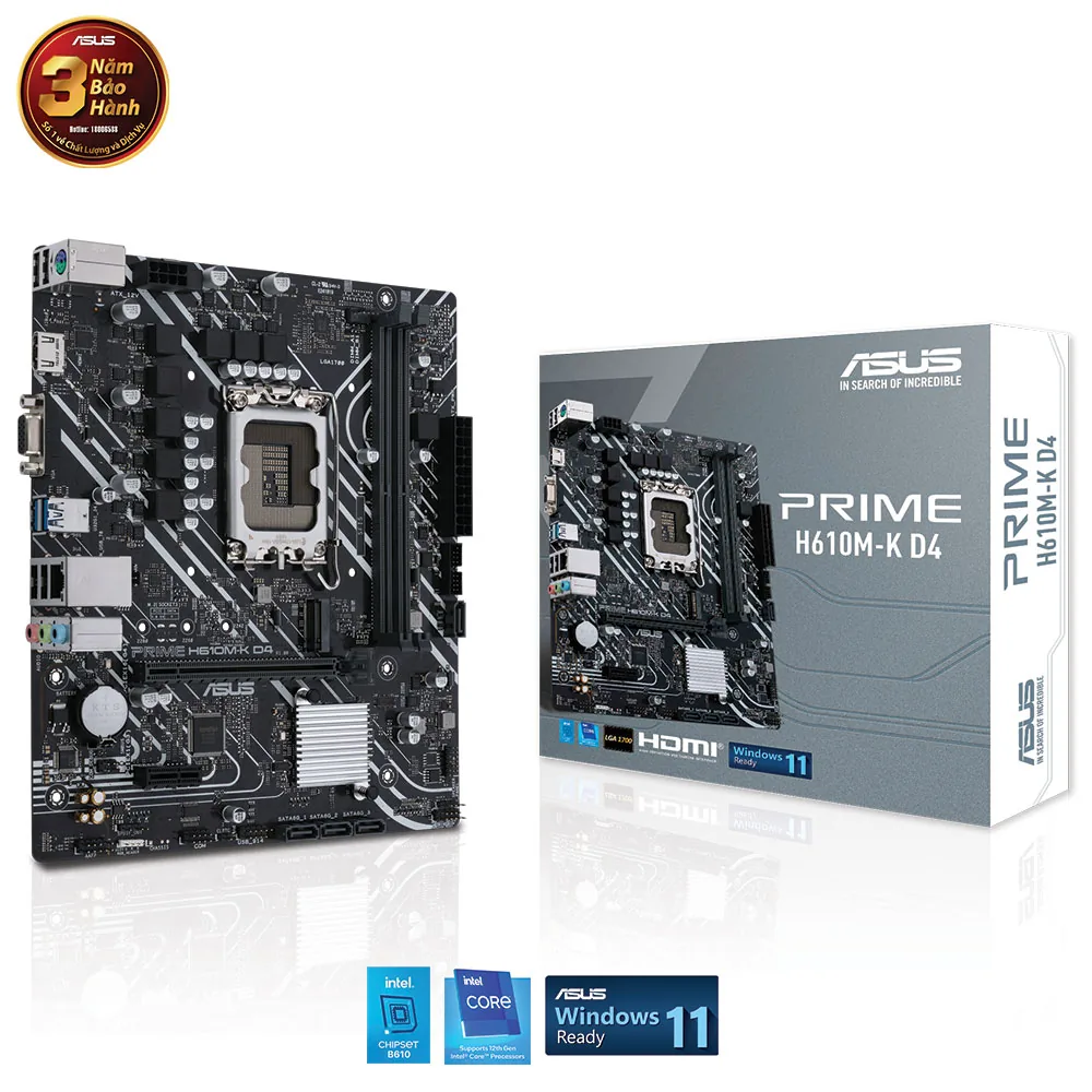 Asus PRIME H610M-K D4 CMS