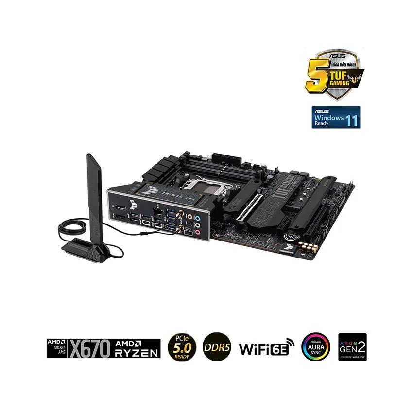 Asus TUF GAMING X670E-PLUS WIFI - Ảnh 3