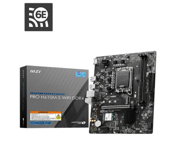 MSI PRO H610M-S WIFI DDR4