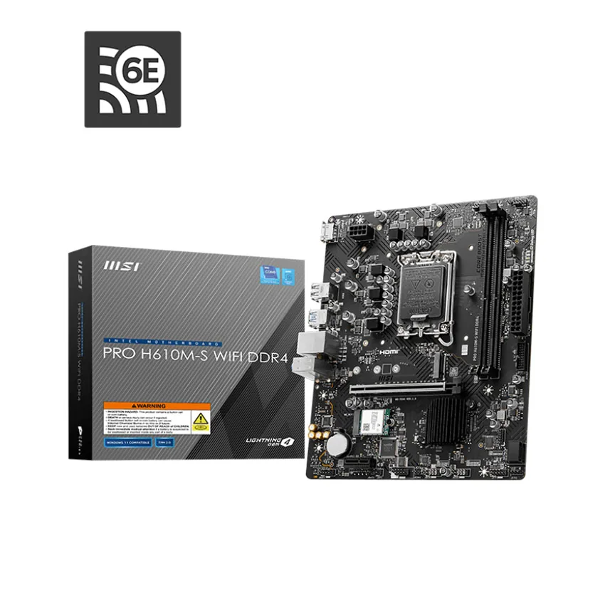 MSI PRO H610M-S WIFI DDR4