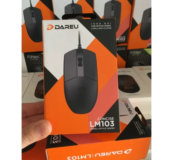 Chuột chơi game Dareu LM103 Black
