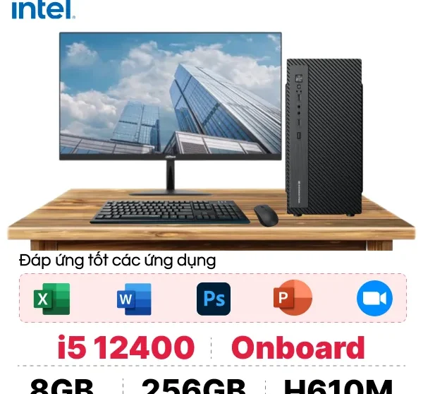 HYC văn phòng Intel i5 Gen 12 - Kèm màn hình