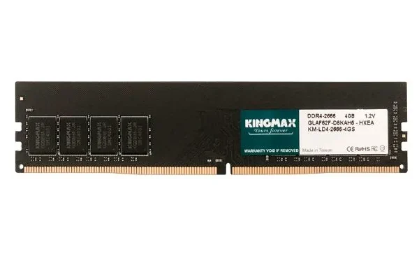 RAM desktop KINGMAX (1x4GB) DDR4 2666MHz