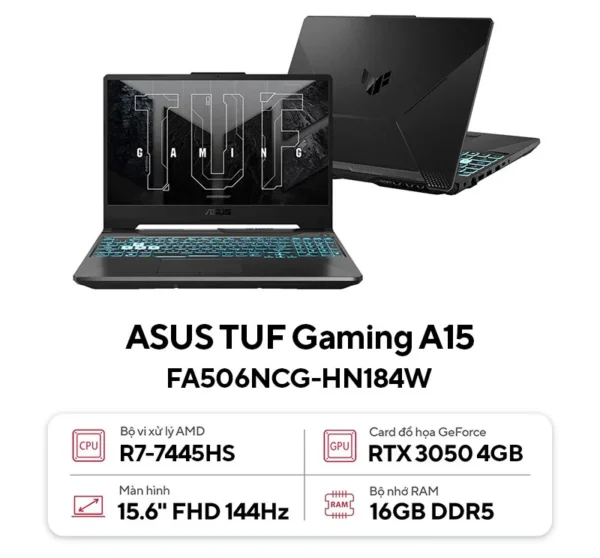 Laptop Asus TUF Gaming A15 FA506NCG-HN184W