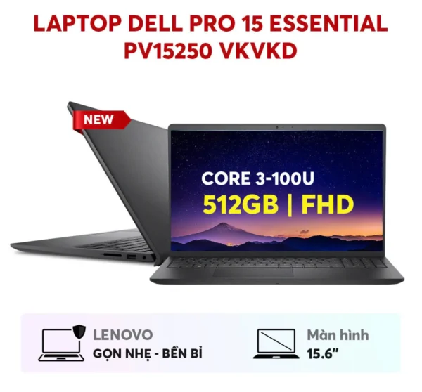 Laptop Dell Pro 15 Essential PV15250