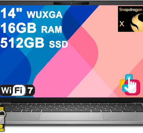 Amazon.com: Dell Inspiron 14 5441 Laptop 14" WUXGA IPS Qualcomm 8-core ...