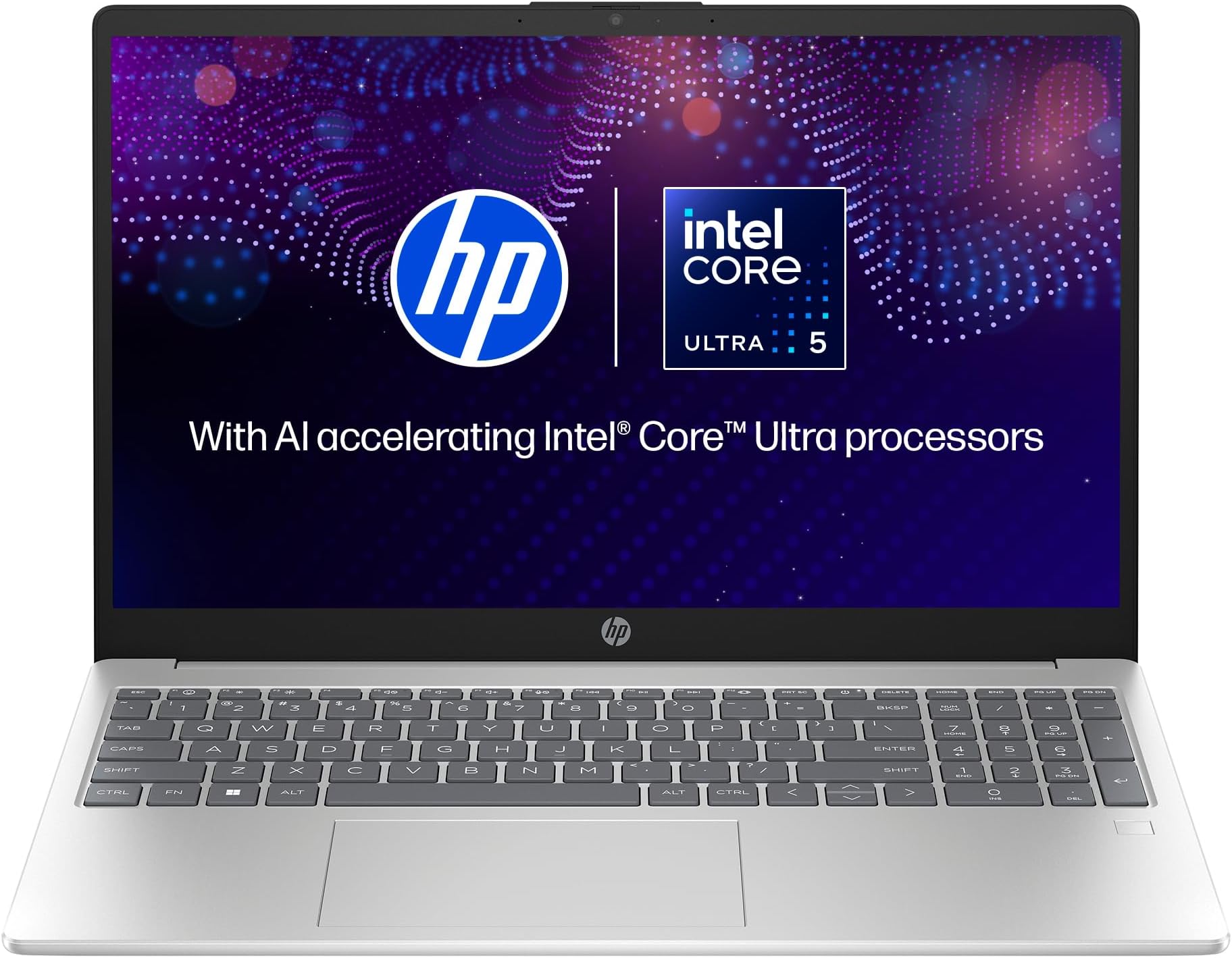 HP 15, Intel Core Ultra 5-125H AI Powered Laptop (16GB RAM, 512GB SSD ...