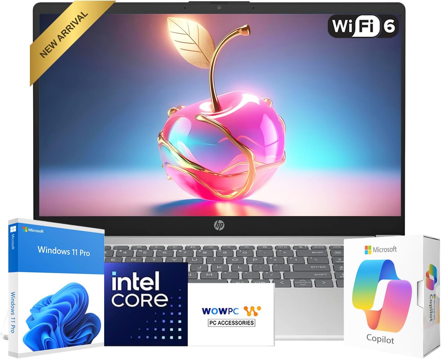 Amazon.com: HP New Generation 15.6" FHD Business Laptop, Intel Core 7 ...