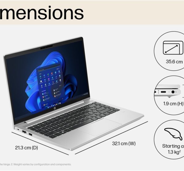 Laptop Probook 440 G10 Core i5-1334U RAM 8GB SSD 512GB
