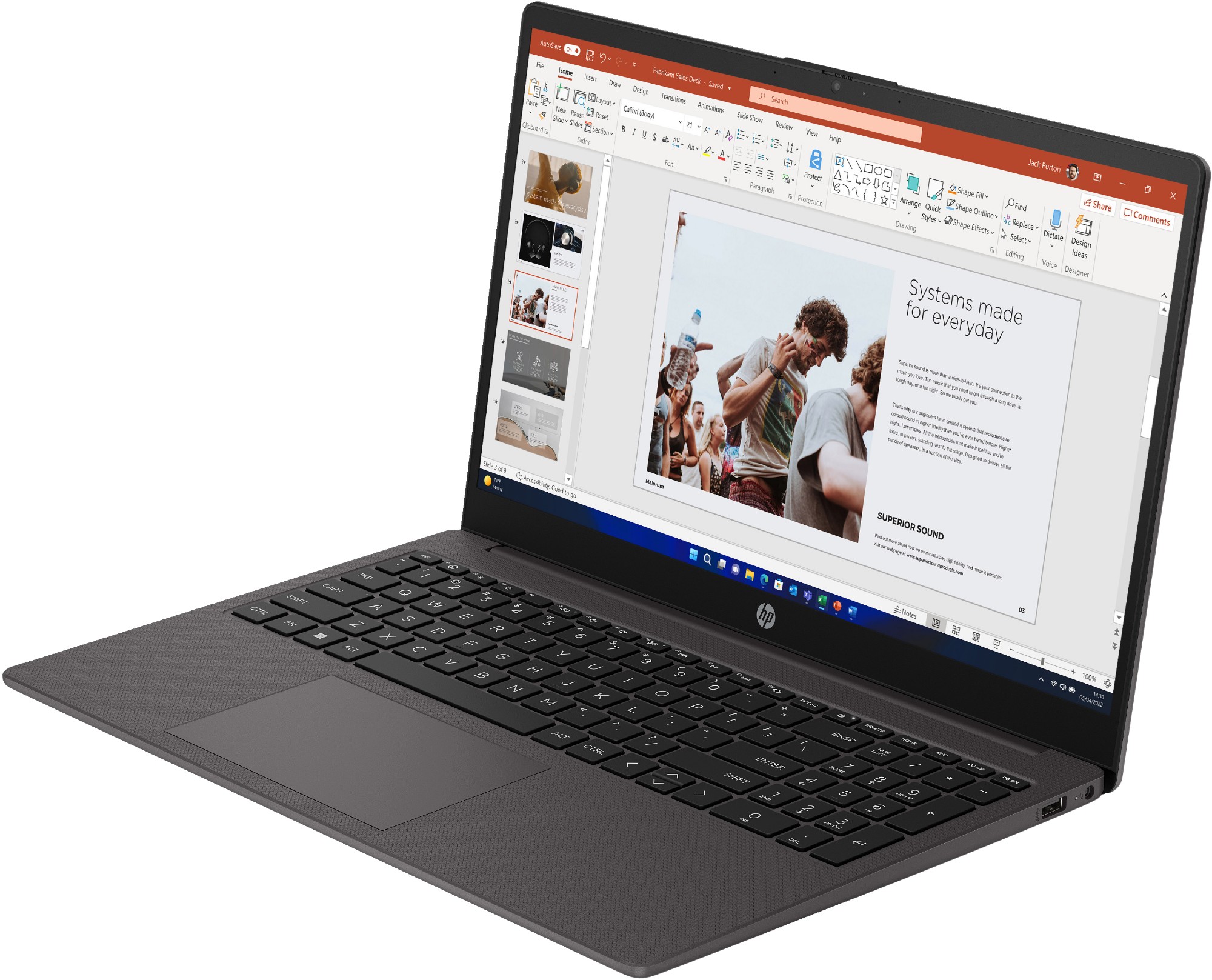 HP 250 G10 Intel® Core™ i7 i7-1355U Laptop 39.6 cm (15.6") Full HD 16 ...