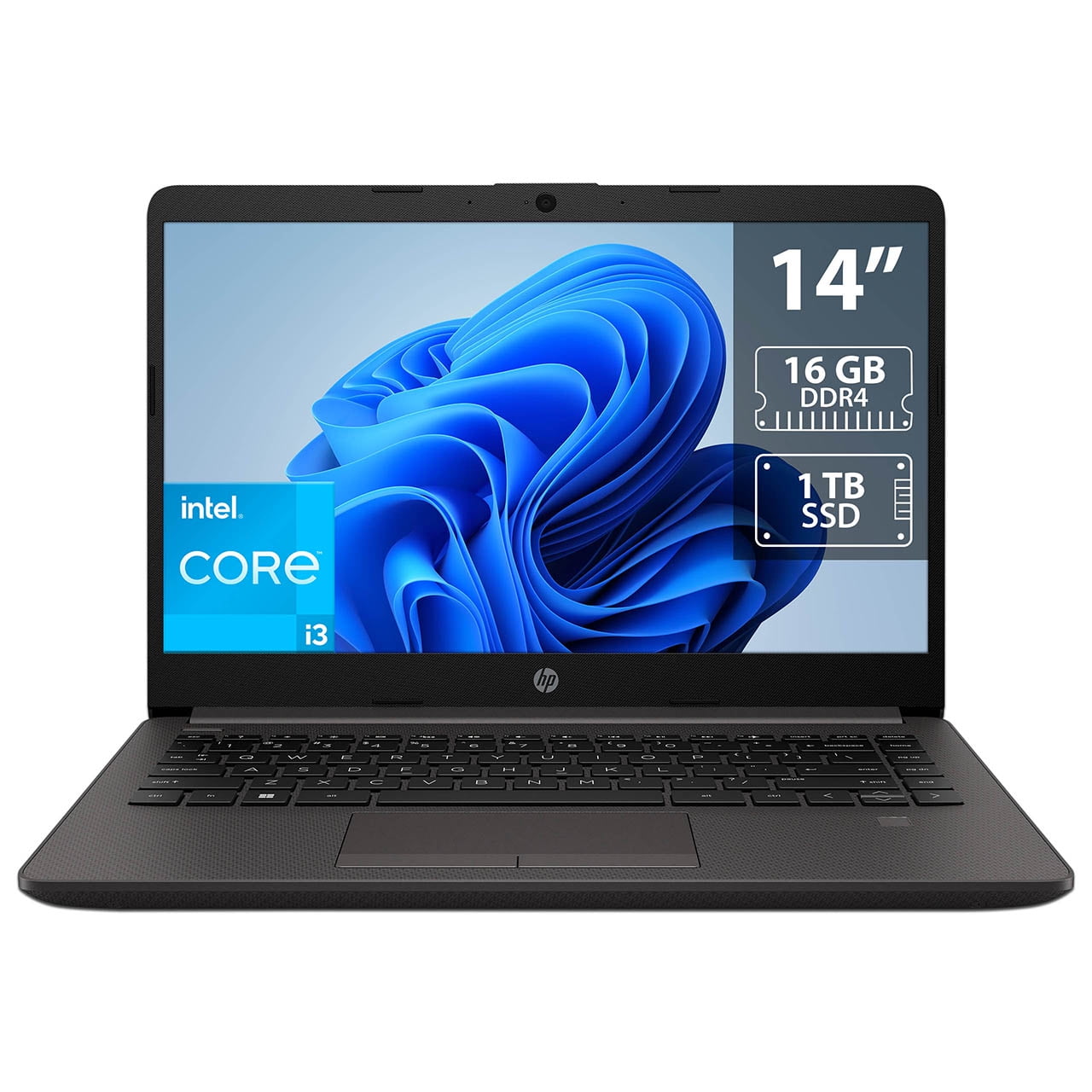 Laptop HP 240R G9: Intel Core i3 1315U, RAM 16GB DDR4, SSD 1TB ...