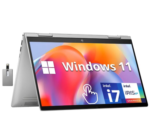 Amazon.com: HP Envy x360 2-in-1 14" FHD Touchscreen Laptop, Intel i7 ...