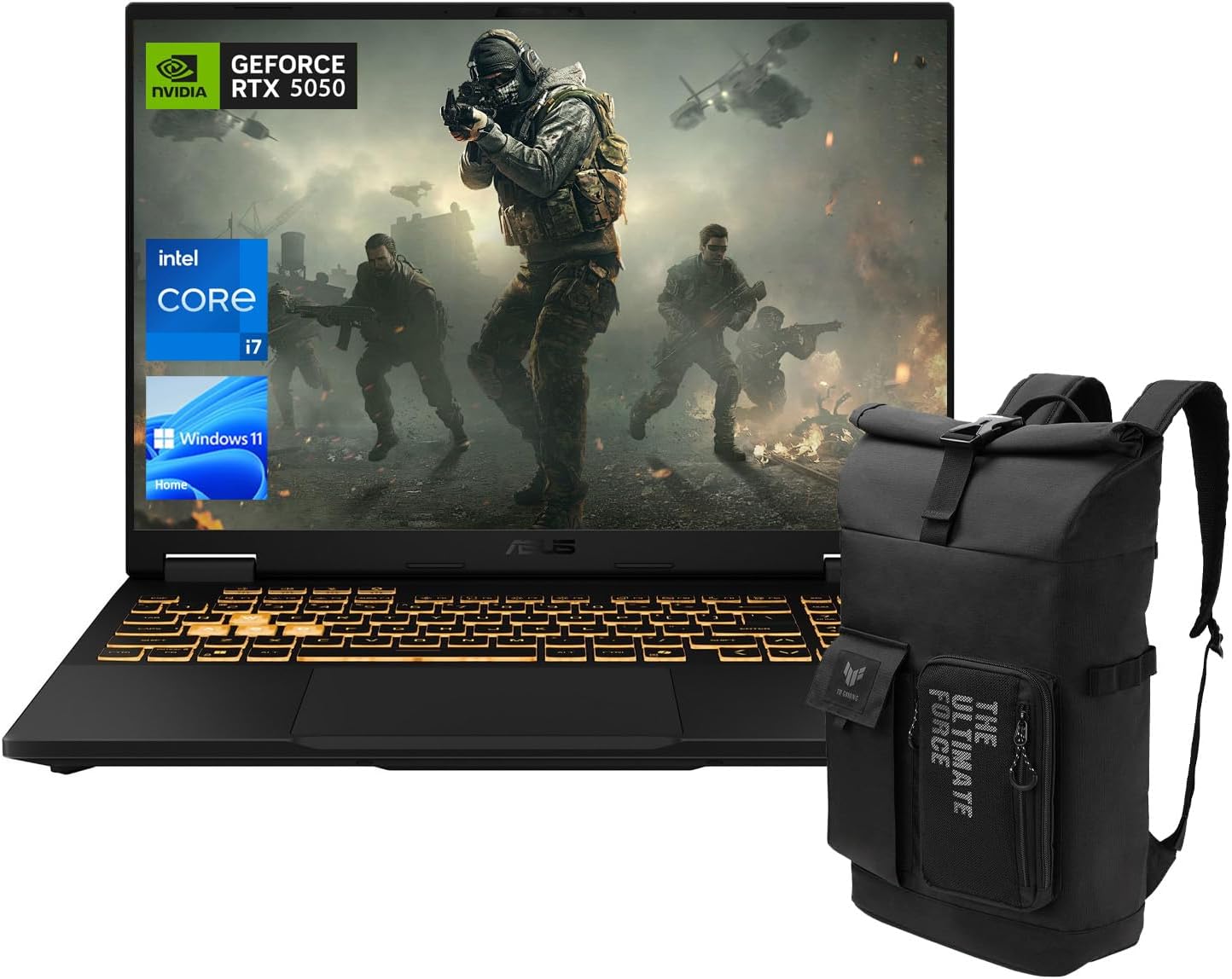 Amazon.com: ASUS TUF F16 RTX 5050 - Laptop para juegos, Intel i7 ...