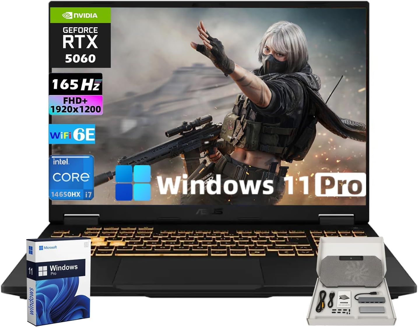 Amazon.com: ASUS TUF F16 Gaming Laptop - 16" FHD+ 165Hz Display 300 ...