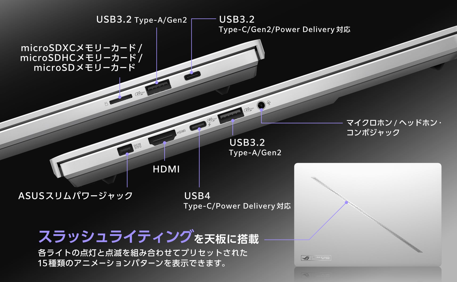 ASUS GA403 おすすめゲーミングノート新製品｜RTX5000シリーズ＆Ryzen AI 9搭載モデル | ASUS Store [JAPAN]
