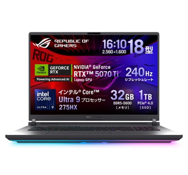 Laptop Asus G635L SSD 4TB RTX5080