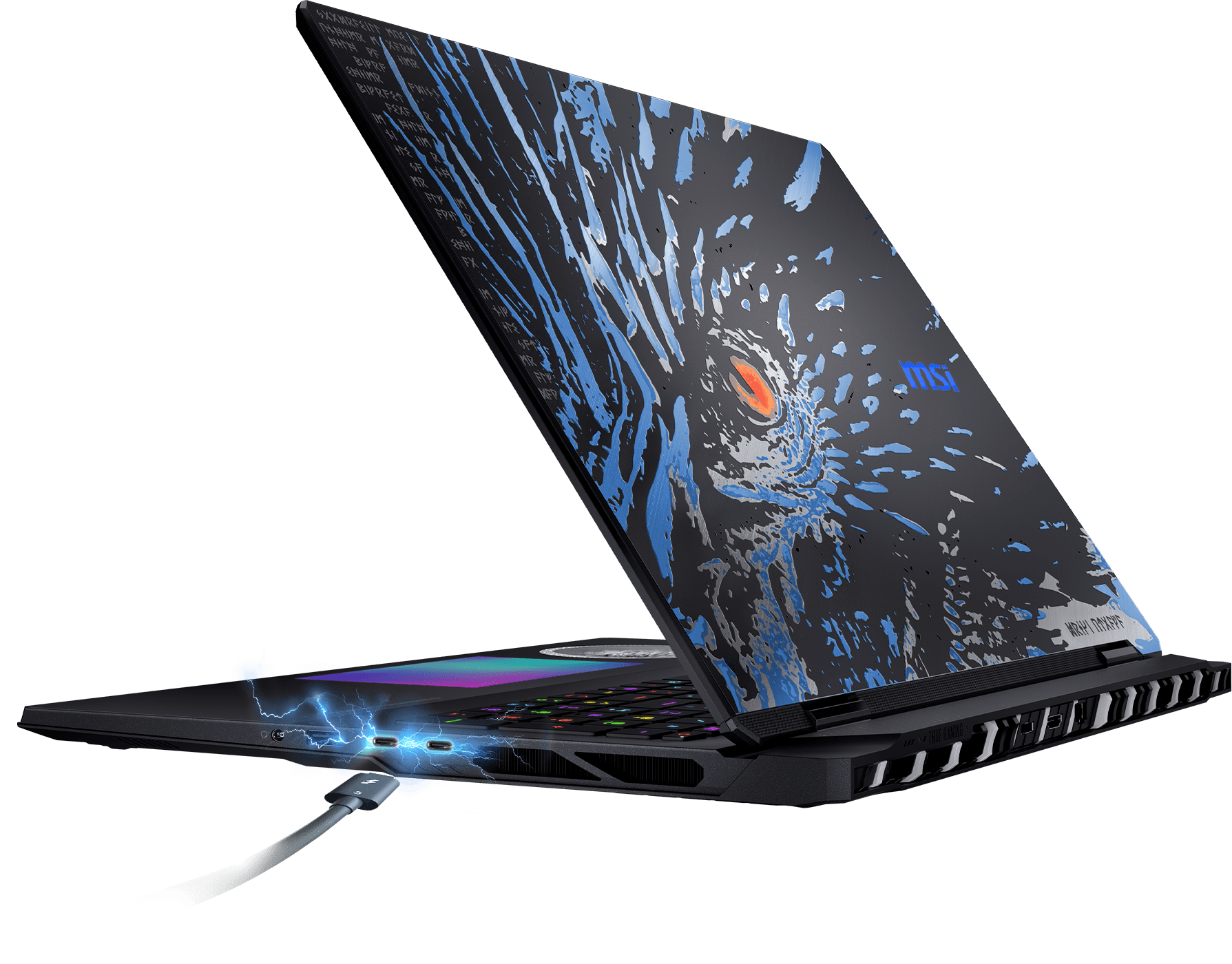 Used - Like New: MSI TITAN 18 HX AI Norse Myth 18" UHD+ 120Hz Mini LED ...