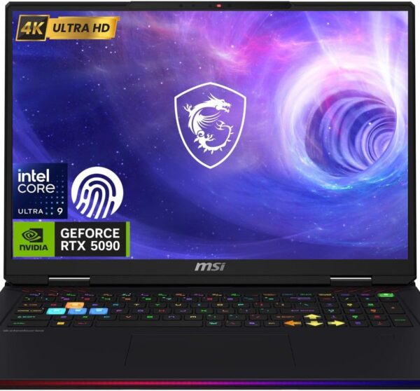Amazon.com: msi Raider 18 HX RTX 5090 Gaming Laptop, 18" UHD+ 120Hz ...