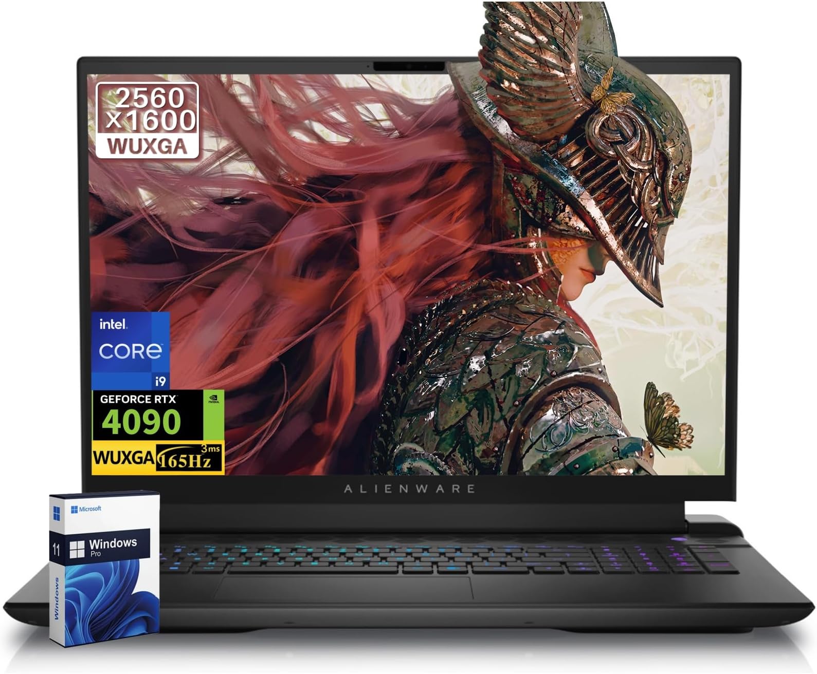 Amazon.com: Dell Alienware m18 R2 Gaming Laptop, NVIDIA RTX 4090 16GB ...