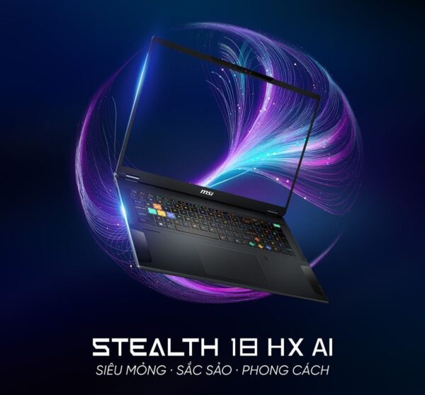 Laptop Gaming MSI Stealth 18 HX AI A2XWJG 073VN