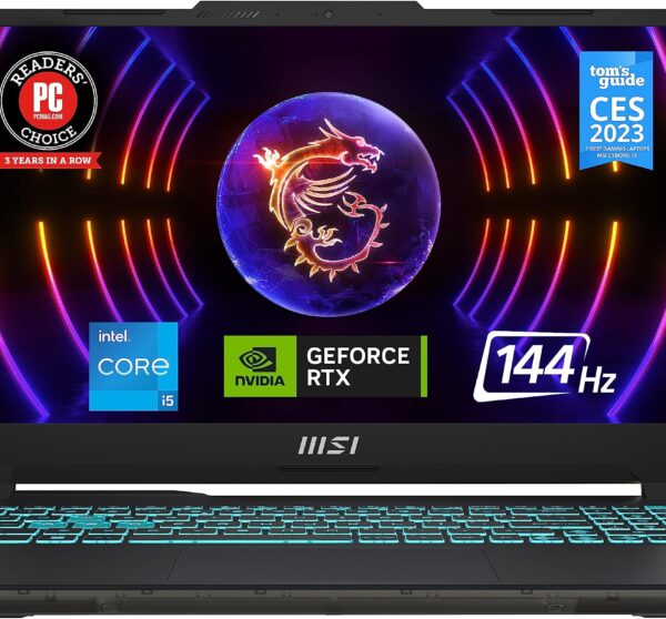 Amazon.com: MSI Cyborg 15 15.6" 144Hz FHD Gaming Laptop: Intel Core i7 ...