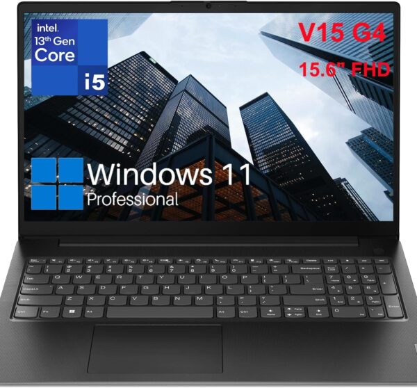 Amazon.com: Lenovo V15 G4 15.6" FHD Business Laptop Computer, 13th Gen ...