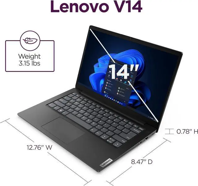 Lenovo V14 G4 IRU 14" Notebook - Intel Core i7-13620H - 8GB - 256GB SSD ...