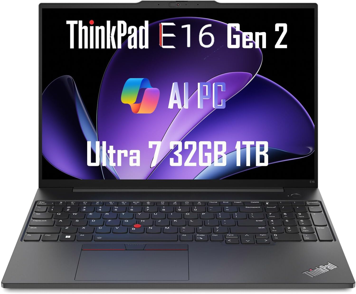 Amazon.com: Lenovo ThinkPad E16 Gen 2 Business Laptop (16" FHD+ Anti ...