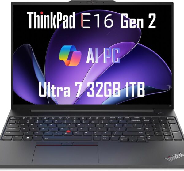 Amazon.com: Lenovo ThinkPad E16 Gen 2 Business Laptop (16" FHD+ Anti ...