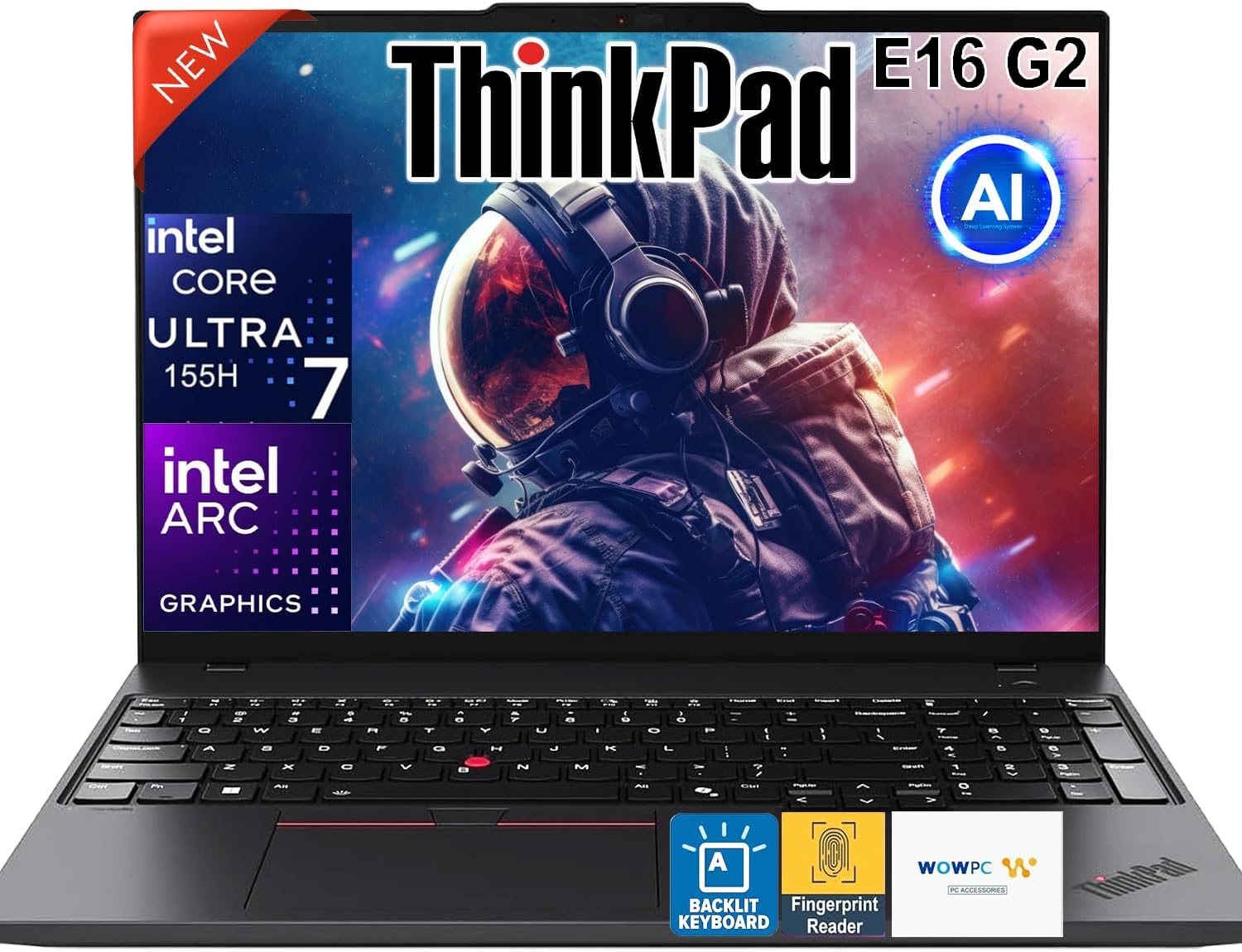 Amazon.com: Lenovo ThinkPad E16 G2 16" AI Business Laptop, Intel Core ...