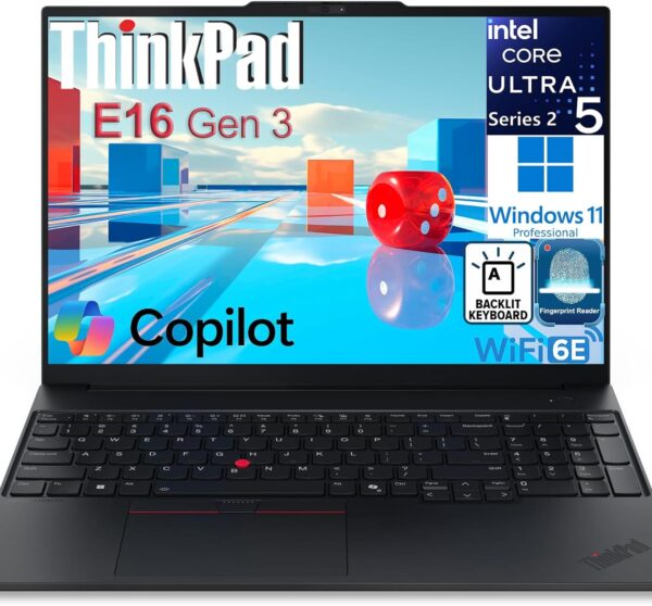 Amazon.com: Lenovo ThinkPad E16 Gen 3 16" FHD+ Computadora portátil de ...