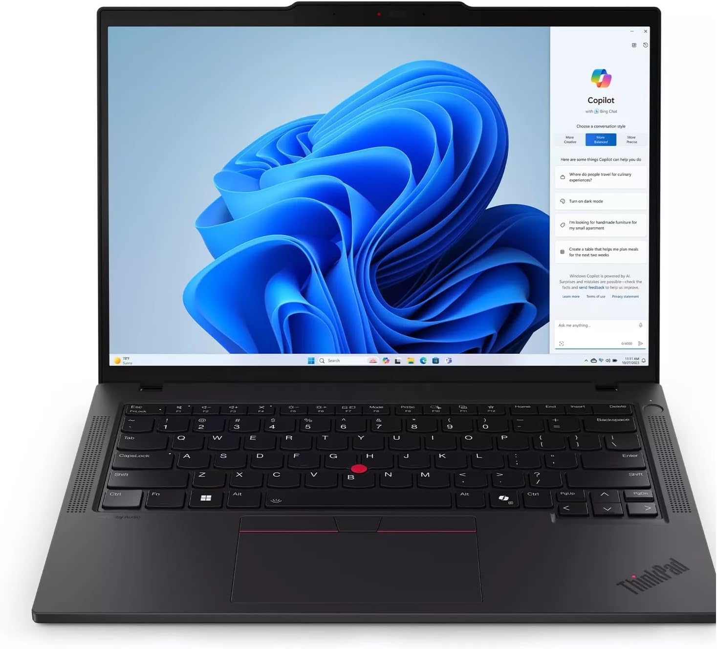 Amazon.com: Lenovo ThinkPad T14 Gen 5 2024 Laptop, 8-Core AMD Ryzen 7 ...