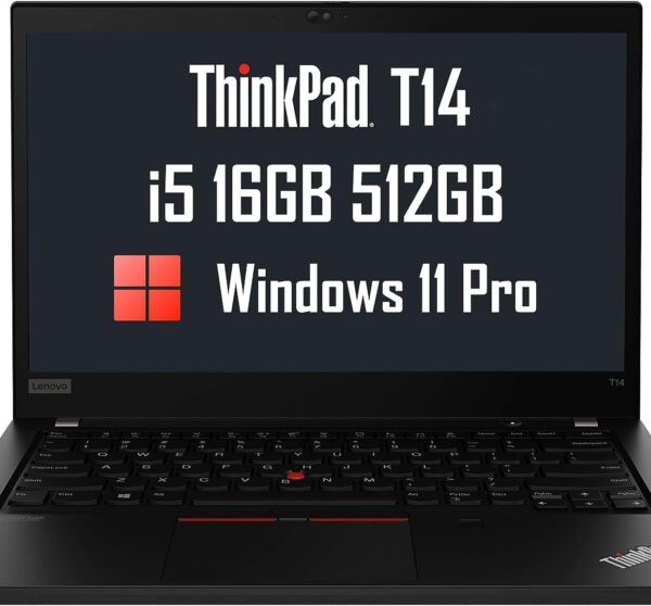 Amazon.com: Lenovo ThinkPad T14 Gen 5 Business Laptop (14" FHD+ ...