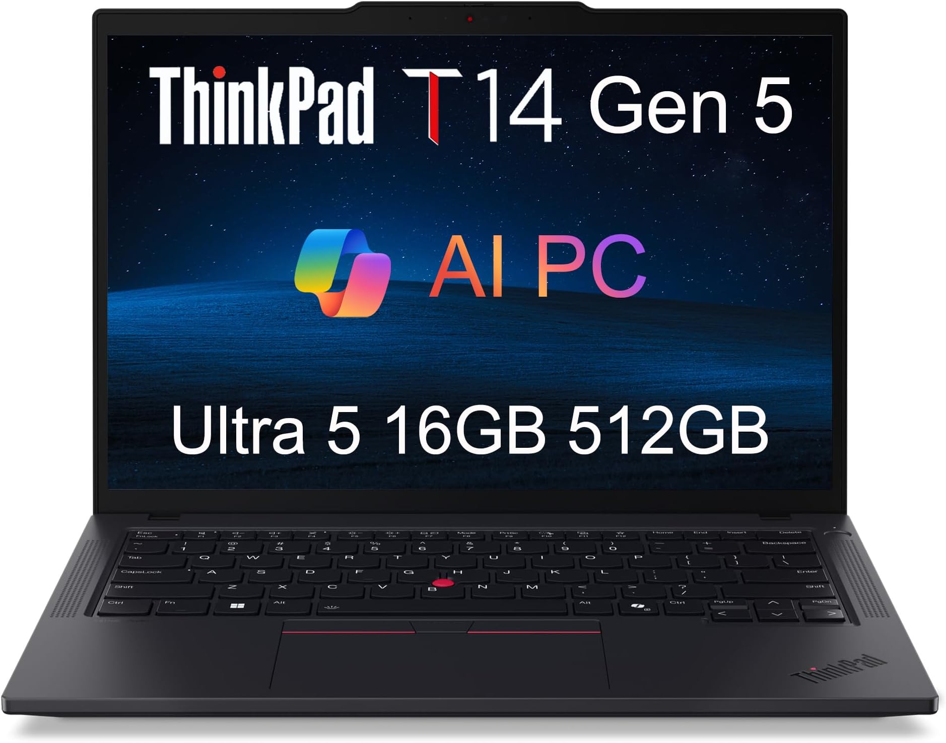 Amazon.com: Lenovo ThinkPad T14 Gen 5 Business Laptop (14" FHD+, Intel ...