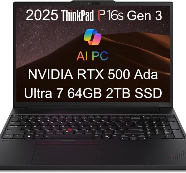 Amazon.com: Lenovo ThinkPad P16s Gen 3 Mobile Workstation Laptop (16 ...
