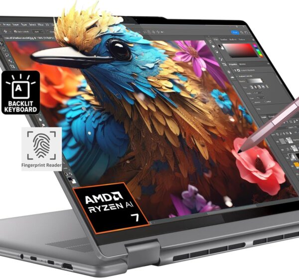 Amazon.com: Lenovo Yoga 9i AI Powered 2-in-1 Laptop 14.0" 120 Hz ...