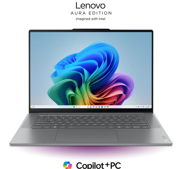 Lenovo Yoga Slim 7i Gen 9 Aura Edition (15 吋 Intel) | AI 驅動創意 | Lenovo 台灣市場