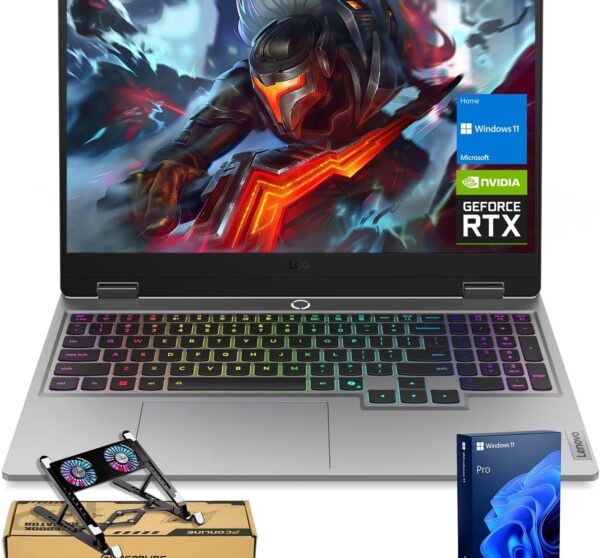 Amazon.com: Lenovo LOQ 15IRX10 RTX 5050 Gaming Laptop, 15.6" FHD 144Hz ...