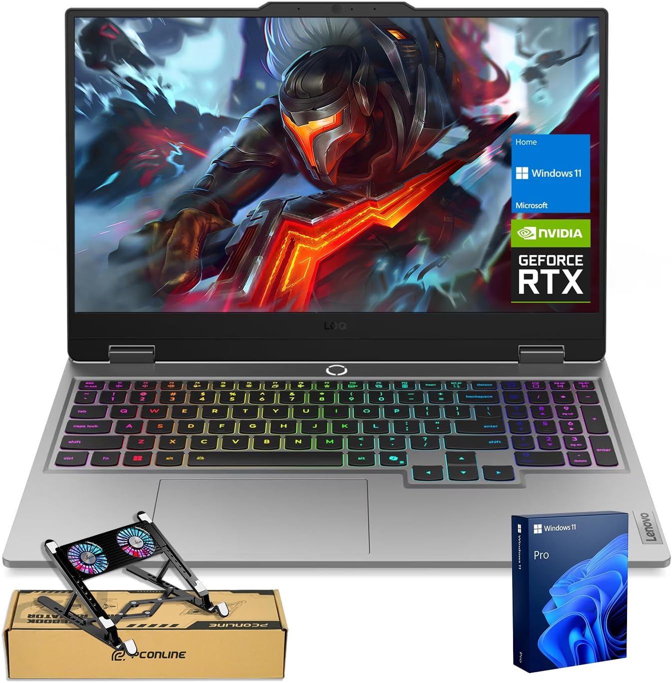 Amazon.com: Lenovo LOQ 15IRX10 RTX 5050 Gaming Laptop, 15.6" FHD 144Hz ...