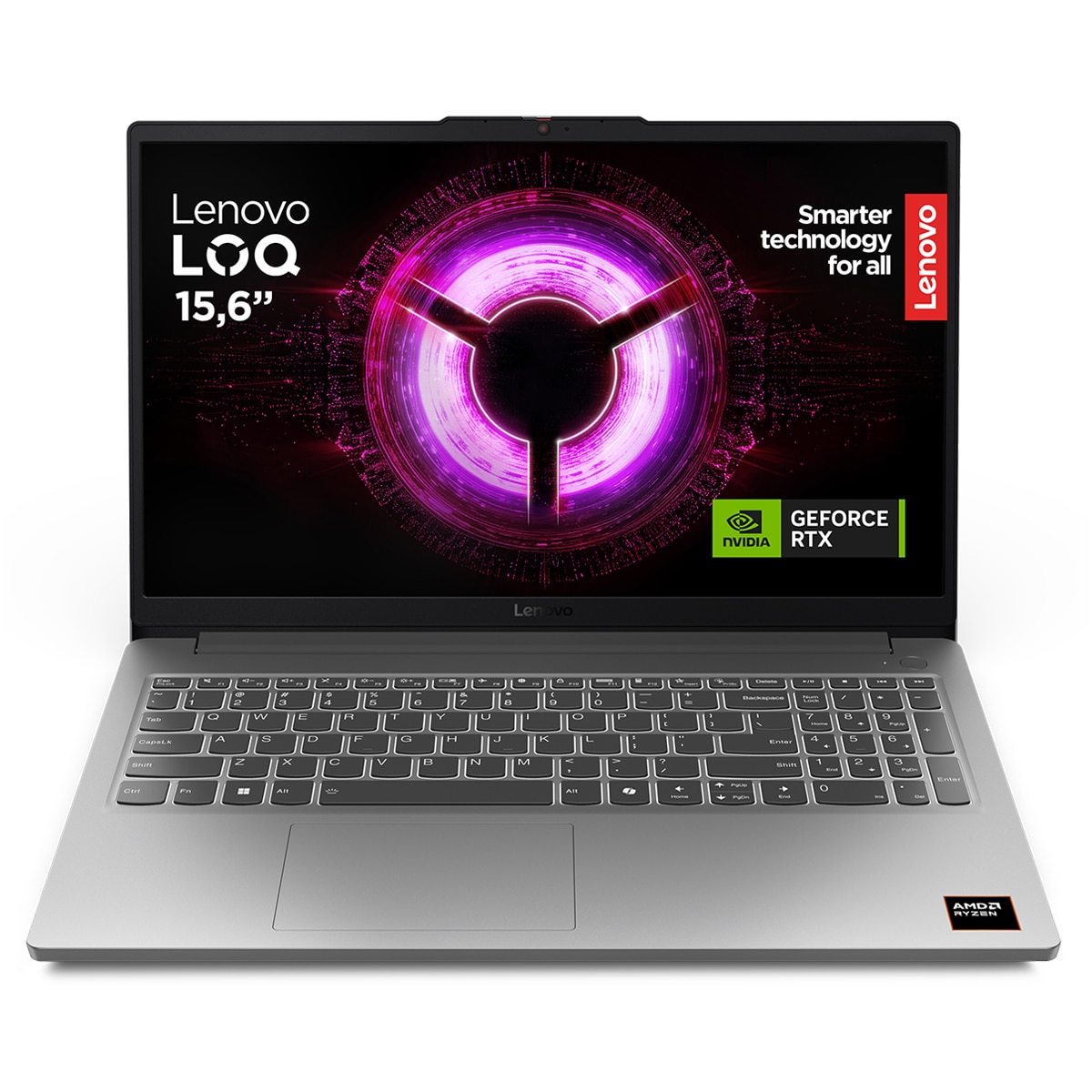 Portátil Gaming Lenovo LOQ15ARP10E, Ryzen 7-7735HS, 16GB, 512GB SSD ...