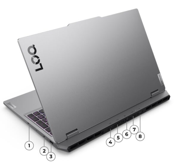 Notebook Lenovo LOQ 15AHP10 Ryzen 7 16GB 512GB RTX 5060 15.6