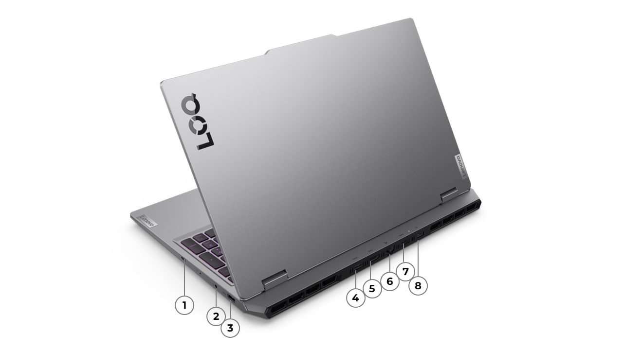 Notebook Lenovo LOQ 15AHP10 Ryzen 7 16GB 512GB RTX 5060 15.6