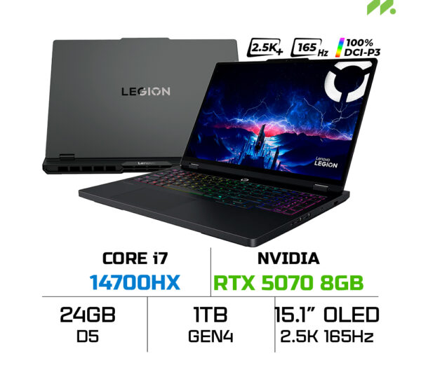 Laptop Lenovo Legion 5 - 15IRX10- 83LY004GVN CORE I7 14700HX