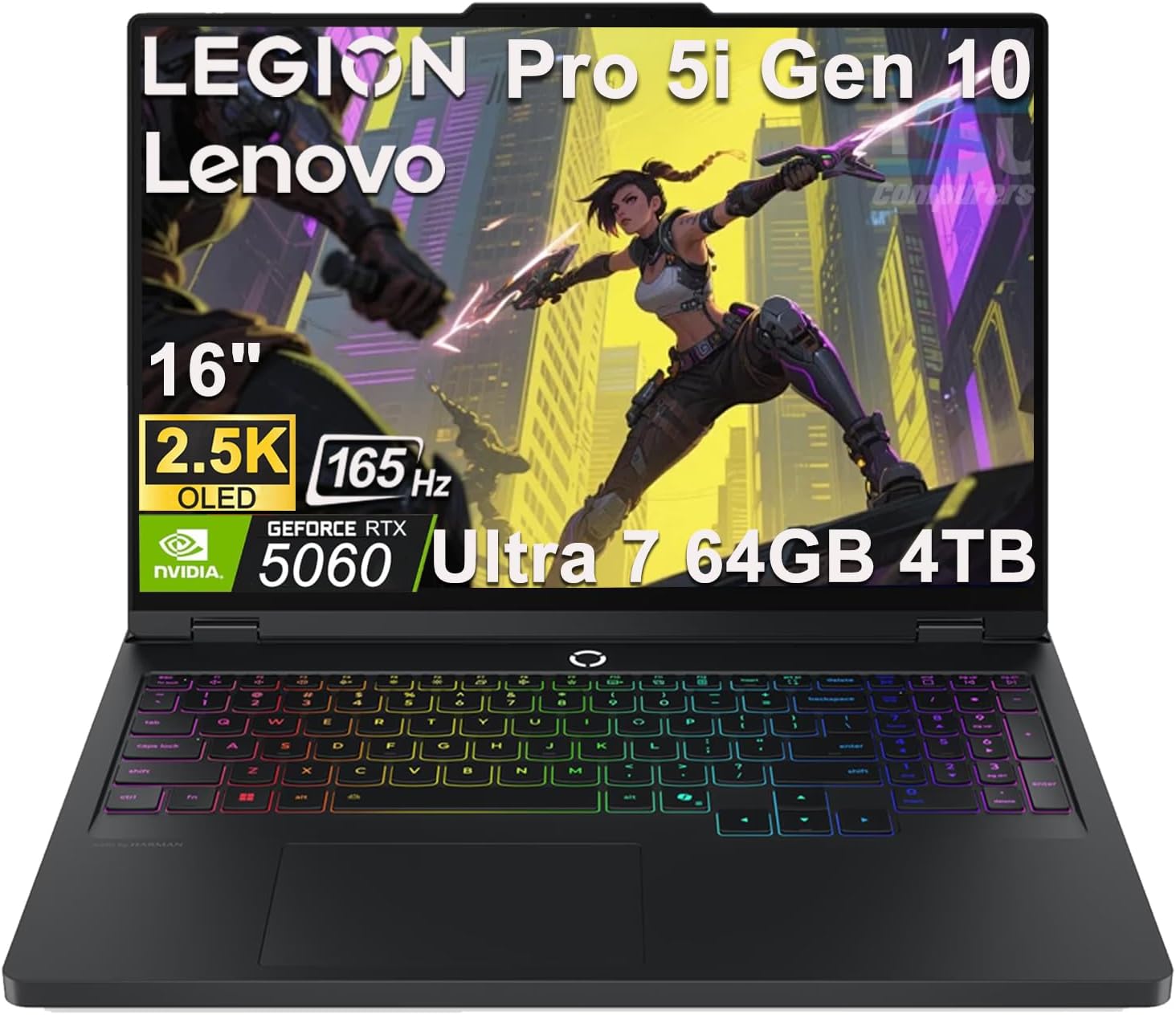 Amazon.com: Lenovo Legion 5 Pro 5i Gen 10 - Laptop para juegos (16" 2 ...