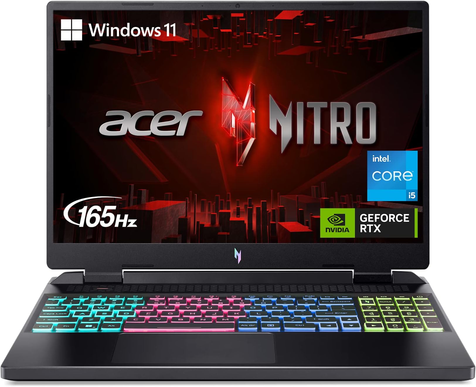 Amazon.com: Acer Nitro 16 Gaming Laptop | Intel i5-13500H | NVIDIA ...
