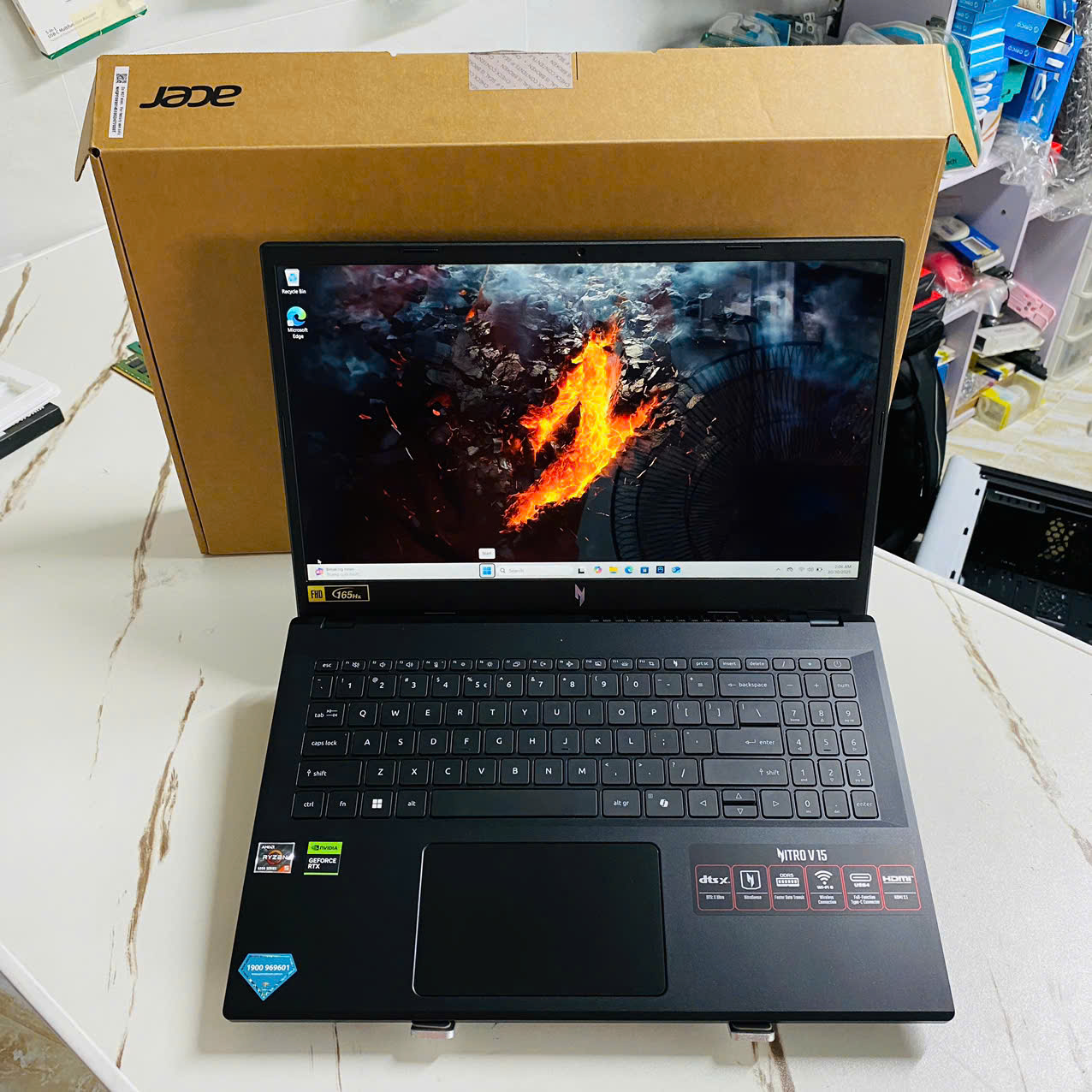 Acer GAMING Nitro V15 ANV15-41-R1JY R5-6600H/ 16GB/ 512GB/ 6GB ...