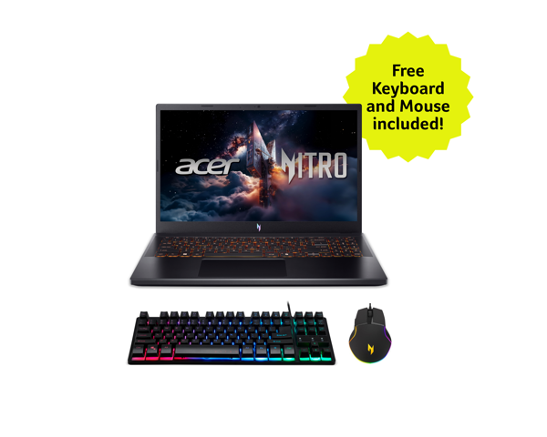 Acer Nitro V15 Gaming Laptop - Intel Core i7-13620H - Nvidia GeForce ...