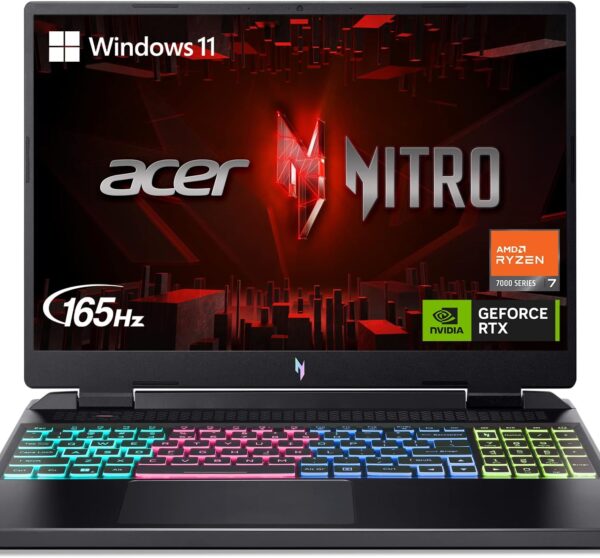 Amazon.com: Acer Nitro V Gaming Laptop | AMD Ryzen 7 8845HS Octa-Core ...